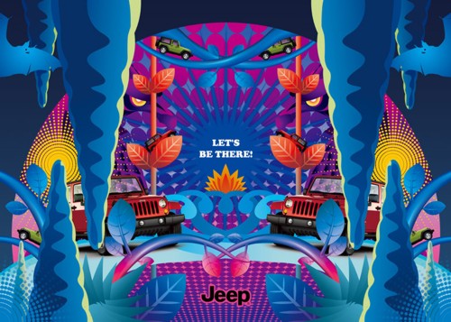 Принт для Jeep Wrangler