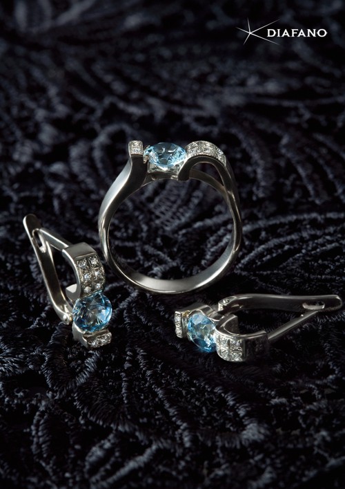 Diamonds in black - ""  DIAFANO