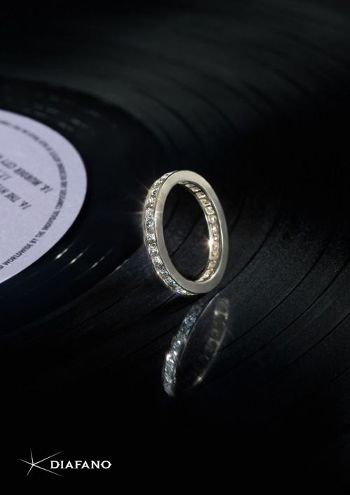 Diamonds in black - ""  DIAFANO