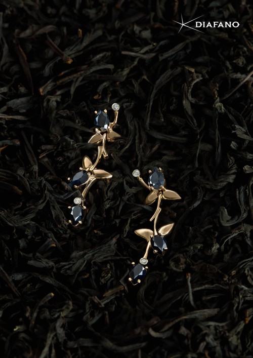 Diamonds in black - ""  DIAFANO