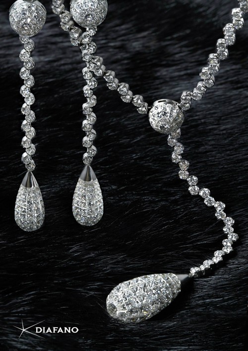 Diamonds in black - ""  DIAFANO