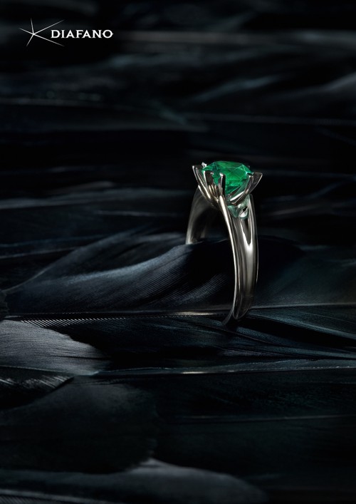 Diamonds in black - ""  DIAFANO