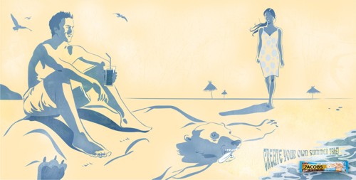 Принт Jacobs Ice Coffee