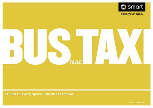 Реклама автомобилей SMART