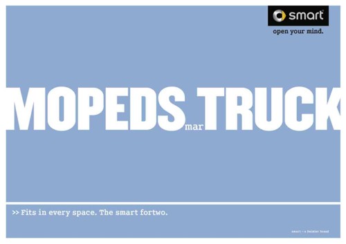Реклама автомобилей SMART