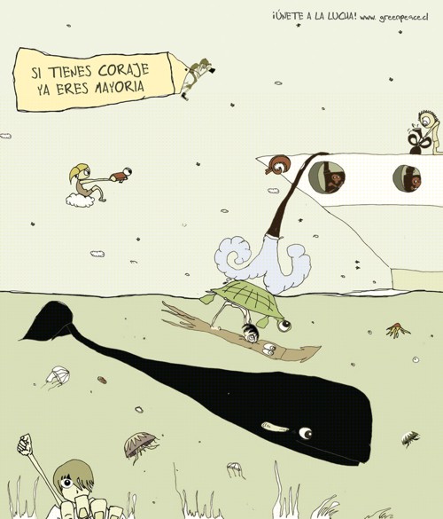 Социальная реклама от Greenpeace