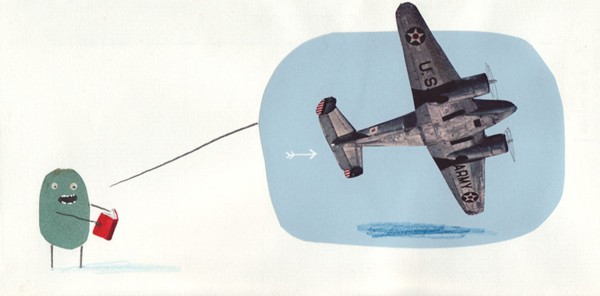 Книжка о мальчике Генри, поедающем книги от Оливера Джефферса (Oliver Jeffers)