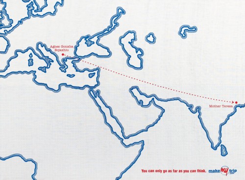 Плакаты для Makemytrip.com от Euro RSCG, Delhi