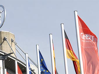 Один из павильонов CeBIT