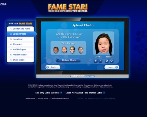 Вирусный проект Fame star