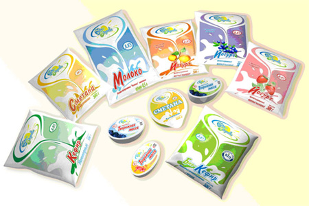 Новые торговые марки и дизайн упаковки для Ревдинского молочного завода от "Отличное"