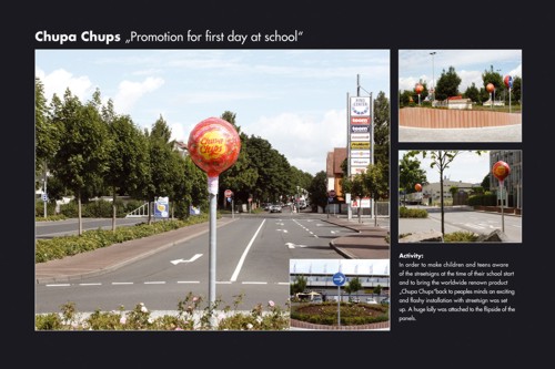 Рекламная кампания Chupa Chups