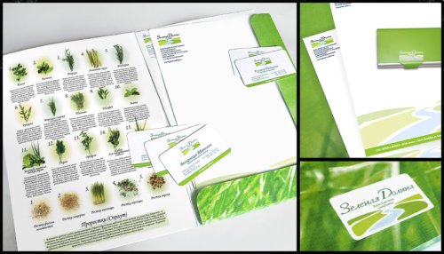 Фирменный стиль "Зеленой долины"