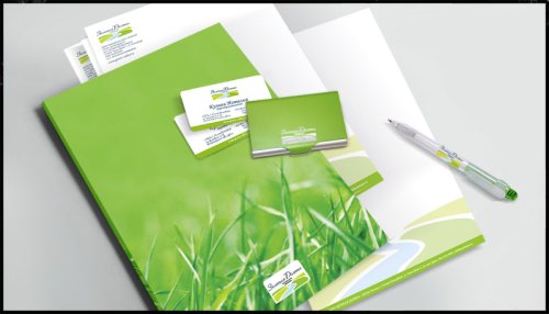 Фирменный стиль "Зеленой долины"