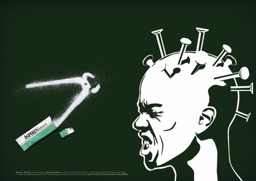 Принты для Bayer от немецкого агентство BBDO