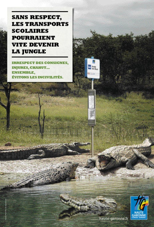 Социальная кампания для водителей от DDB Nouveau Monde для Conseil General Haute Garonne