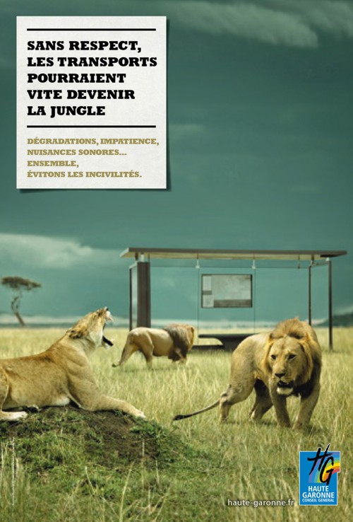 Социальная кампания для водителей от DDB Nouveau Monde для Conseil General Haute Garonne