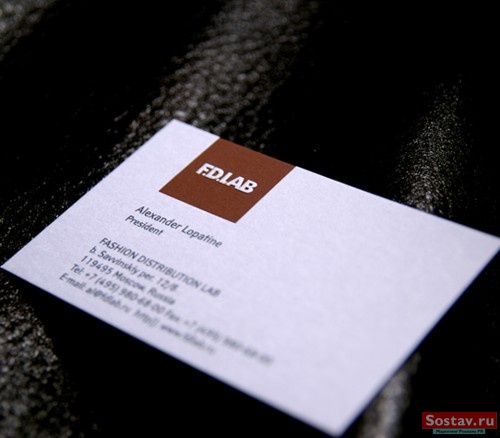 Логотип от Redbrand для FDLab Group