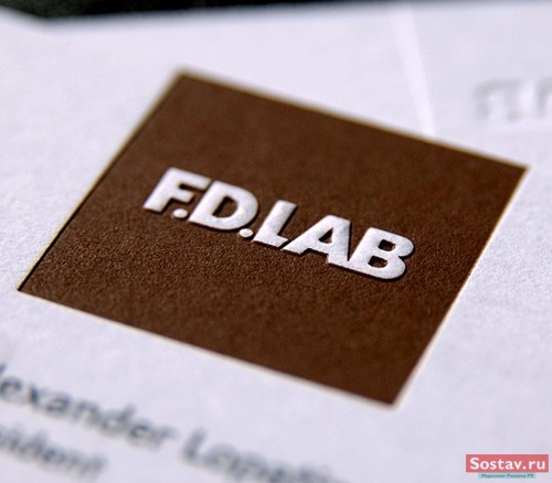 Логотип от Redbrand для FDLab Group