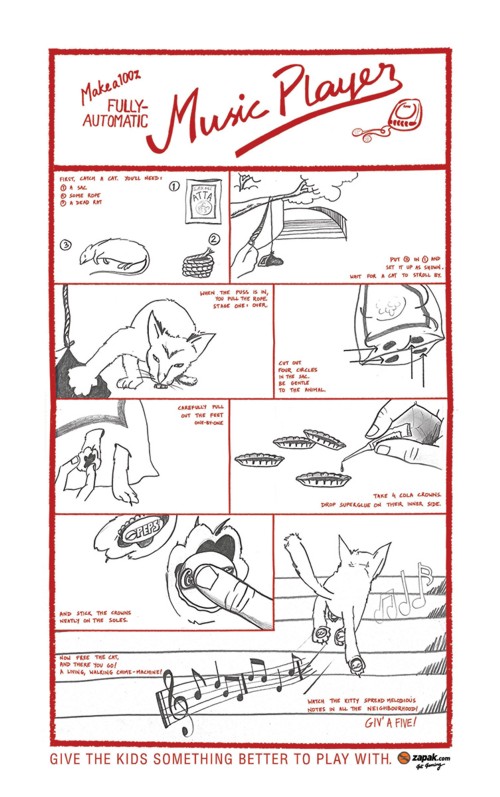 Принт от Contract Advertising для Zapak.com