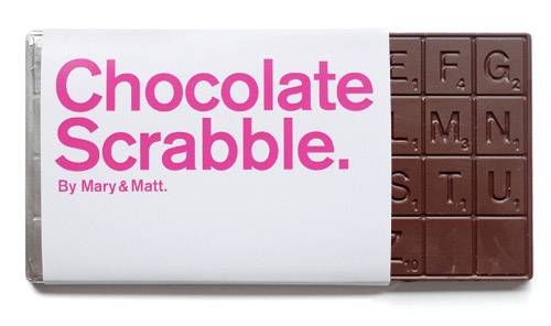 Scrabble Chocolate      
