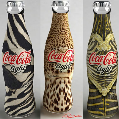 Coca-Cola Light в платьях от Роберто Кавалли