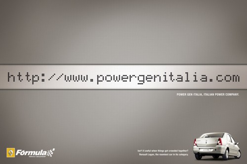 Renault Logan от Exclam Comunicacao