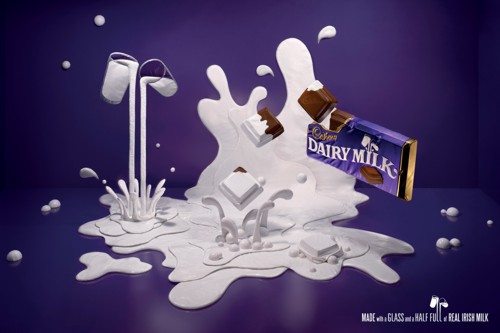 Cadbury, кондитерская компания, Джон Кэдбери, Лондон, шоколад, Dairy Milk, натуральное молоко, агентство Publicis QMP, Дублин