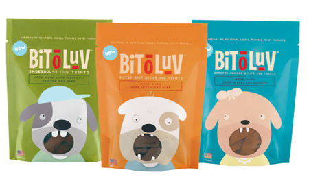 Компания Bit-o-Luv, упаковка, собачий, корм