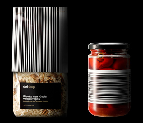 Штрих-код, элемент, дизайн, упаковка, дизайн-студия Enric Aguilera, Испания