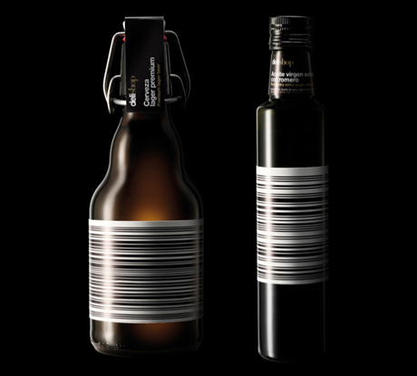 Штрих-код, элемент, дизайн, упаковка, дизайн-студия Enric Aguilera, Испания