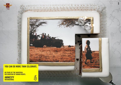 60 лет Всеобщей декларации прав человека от DDB Budapest для Amnesty International