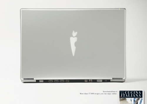 Принт кулинарного сайта Lacucinaitaliana.it