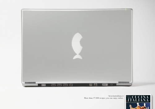 Принт кулинарного сайта Lacucinaitaliana.it
