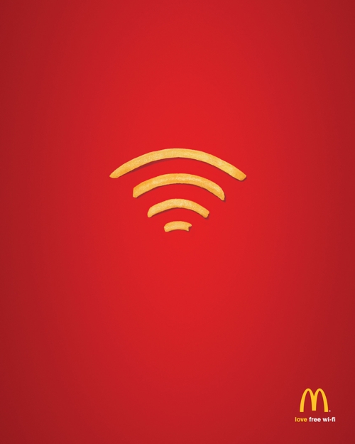 McDonalds , wi-fi-