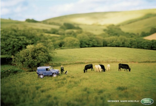 Принт Land Rover