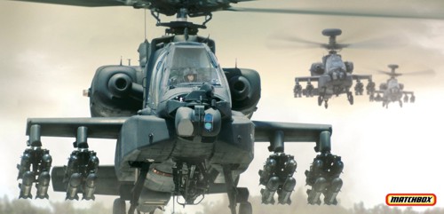 Игрушки военной тематики компании Matchbox