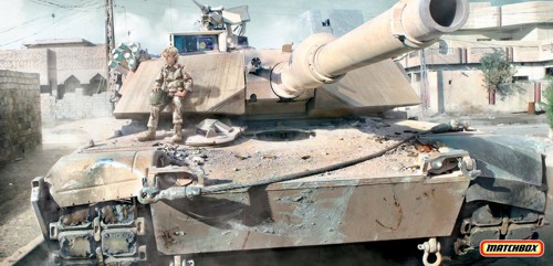 Игрушки военной тематики компании Matchbox