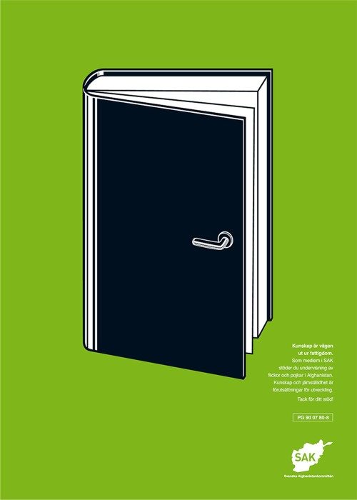 Социальная реклама о необходимости образования для детей Афганистана от Publicis Stockholm и SAK