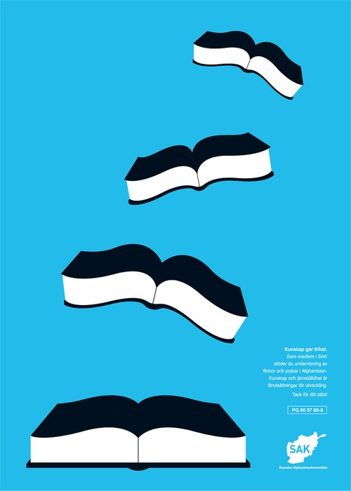 Социальная реклама о необходимости образования для детей Афганистана от Publicis Stockholm и SAK