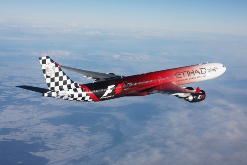 Airbus A340-600  Formula 1, Etihad Airways Abu Dhabi Grand Prix  Etihad
