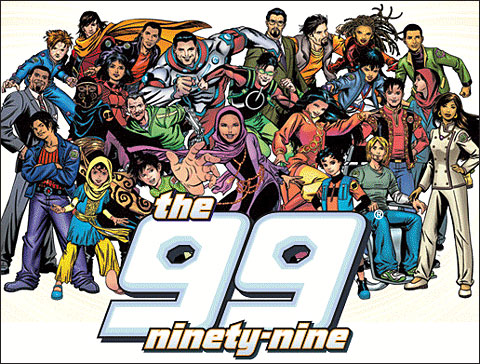    "99" ,   DC Comics,   Teshkeel Comics