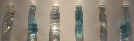 Скручивающееся ПЭТ бутылка от Coca-Cola Japan, 2009