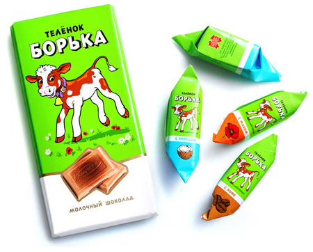 Упаковка Теленок Борька