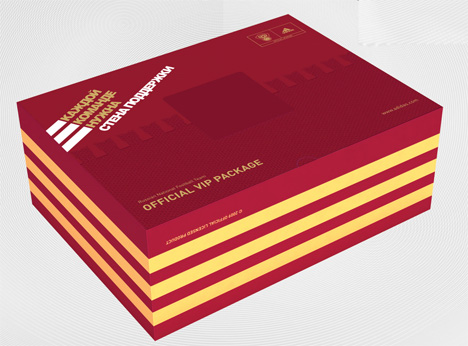 PVG Print, упаковка формы сборной России по футболу