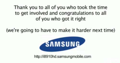 Ролик с фокусом и разоблачением от Samsung, скриншот