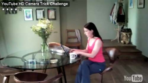 Ролик с фокусом и разоблачением от Samsung, скриншот