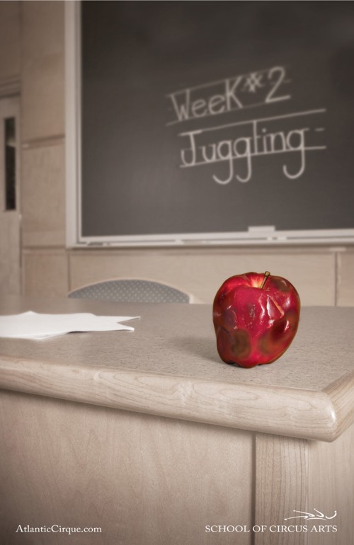 Школа, цирк, искусство, Атланта, ученики, канадское агентство Cossette Atlantic.