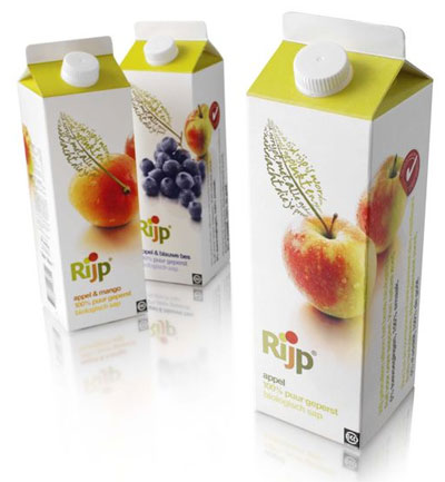 Фруктовый сок "RIPE", упаковка, голландская студия PROUDdesign, компании Fruity King