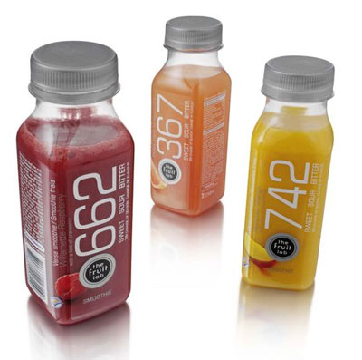 Фруктовый сок "RIPE", упаковка, голландская студия PROUDdesign, компании Fruity King